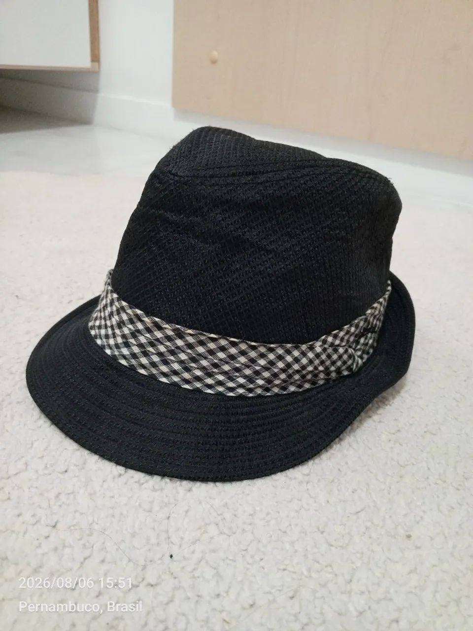Chapéu Chillibeans Preto - no Precinho 