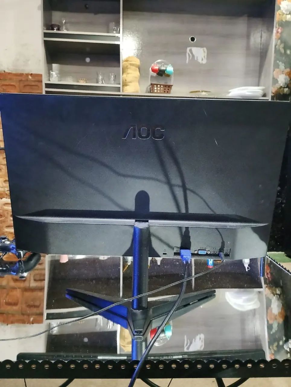 Monitor AOC 22 POLEGADAS FULL HD 75HZ SEMI-NOVO HDMI VGA  - Foto 2