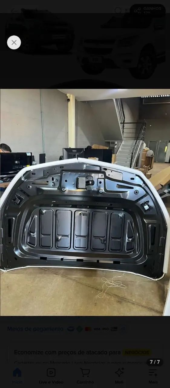 Capô S10 2012 a 2015<br> - Foto 2