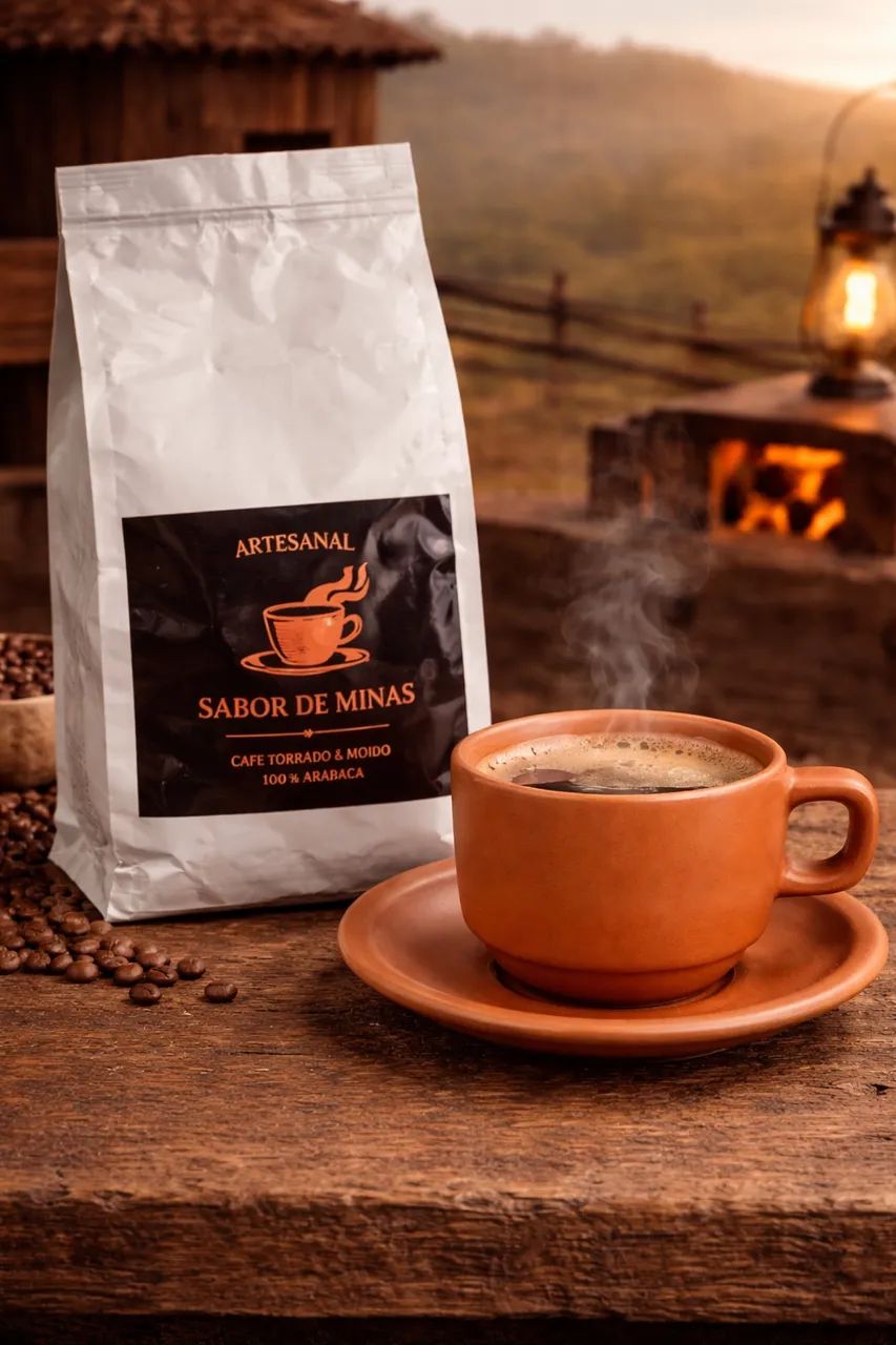 Café Artesanal moído Sabor Minas 500g