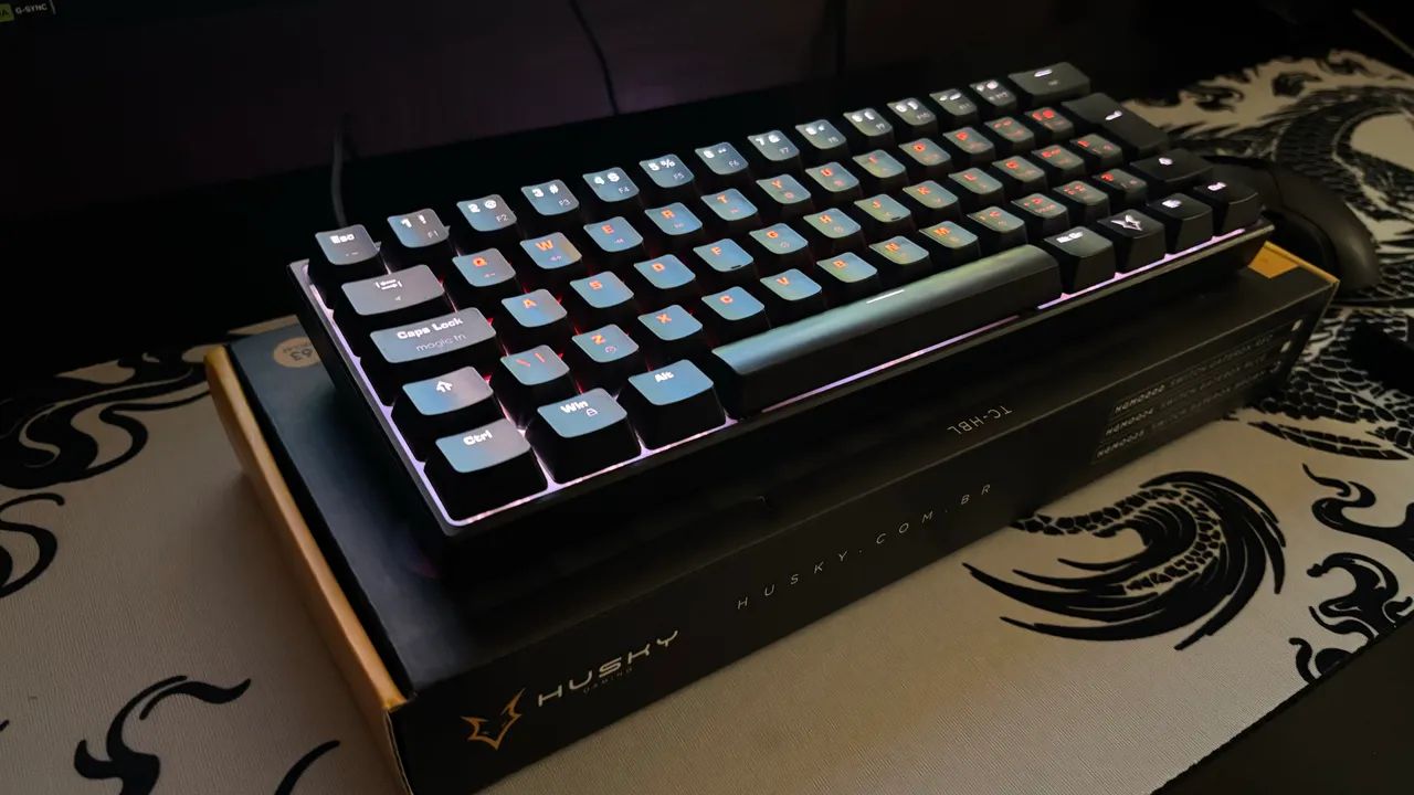 Teclado Mecânico Husky Blizzard 60% RGB - Foto 2