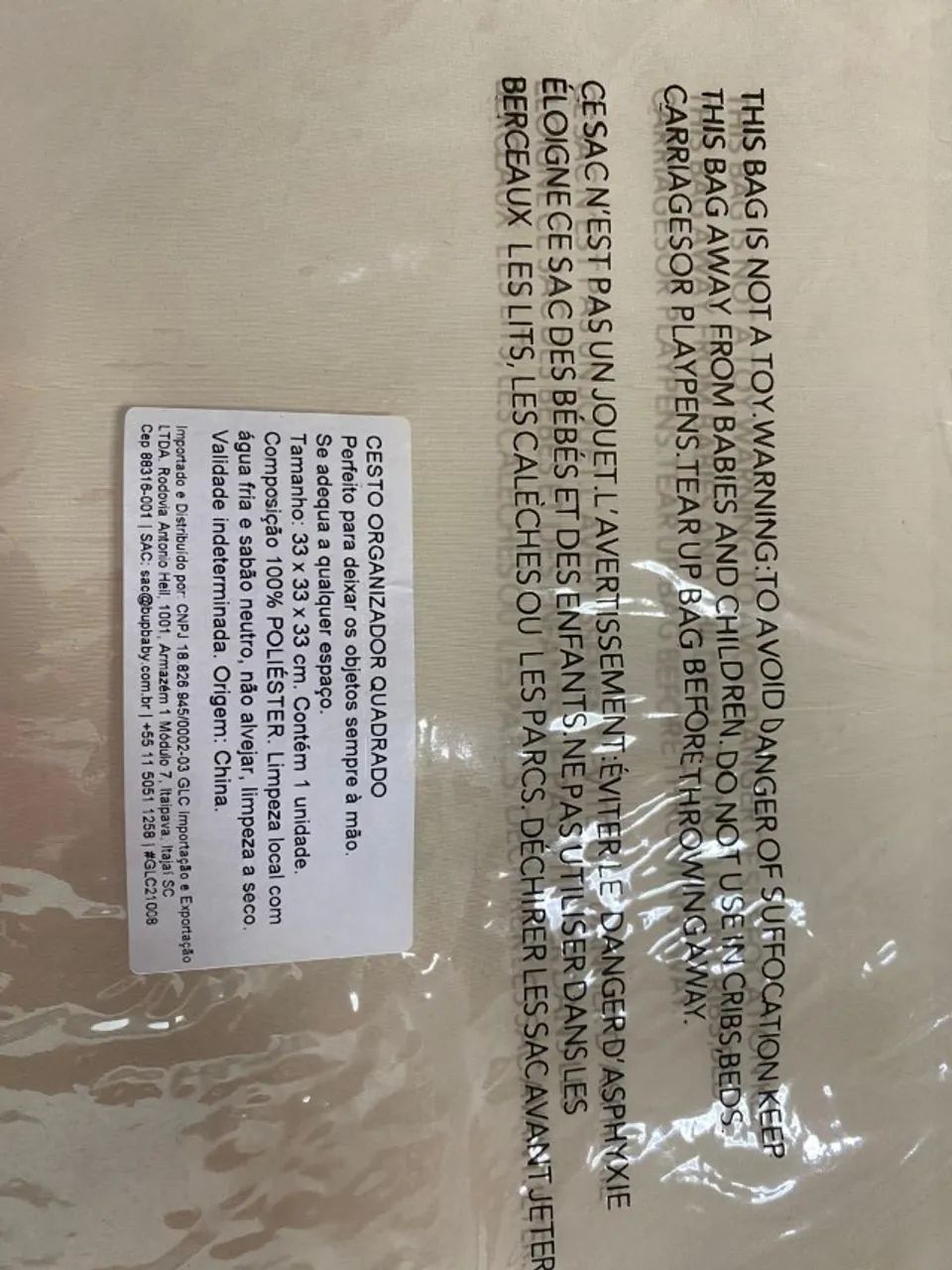 cesto para brinquedos - Foto 3