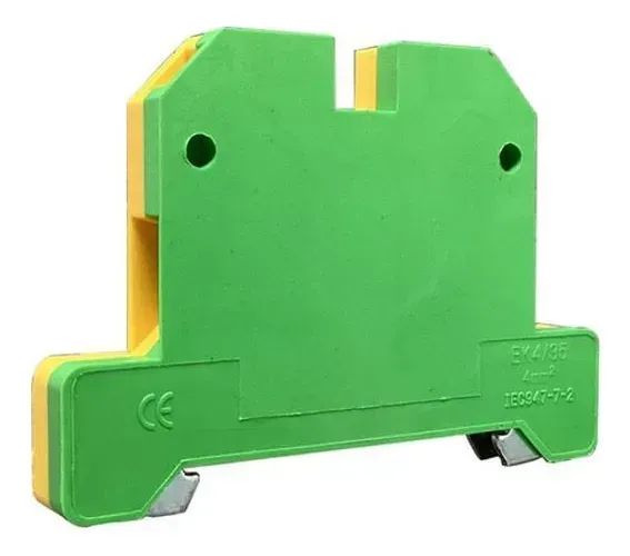 Conector Terra 10mm Vd/Am EK | Ferramenta Essencial para Eletricistas