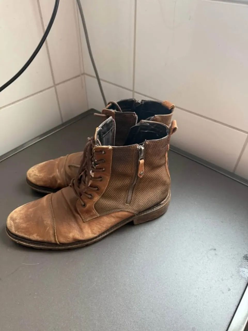 Bota Masculina de Couro Legítimo - IMPÉRIO - Foto 3