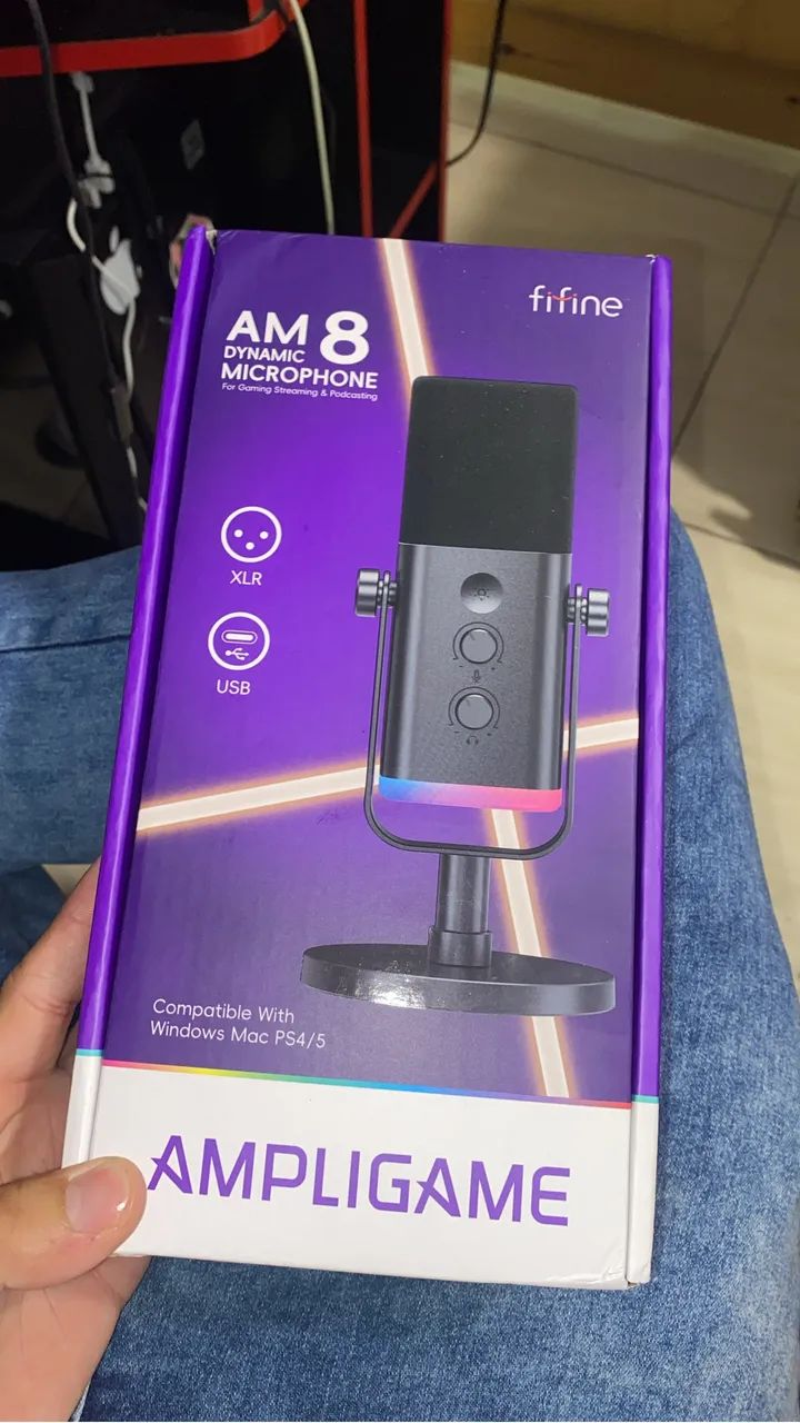 Microfone gamer