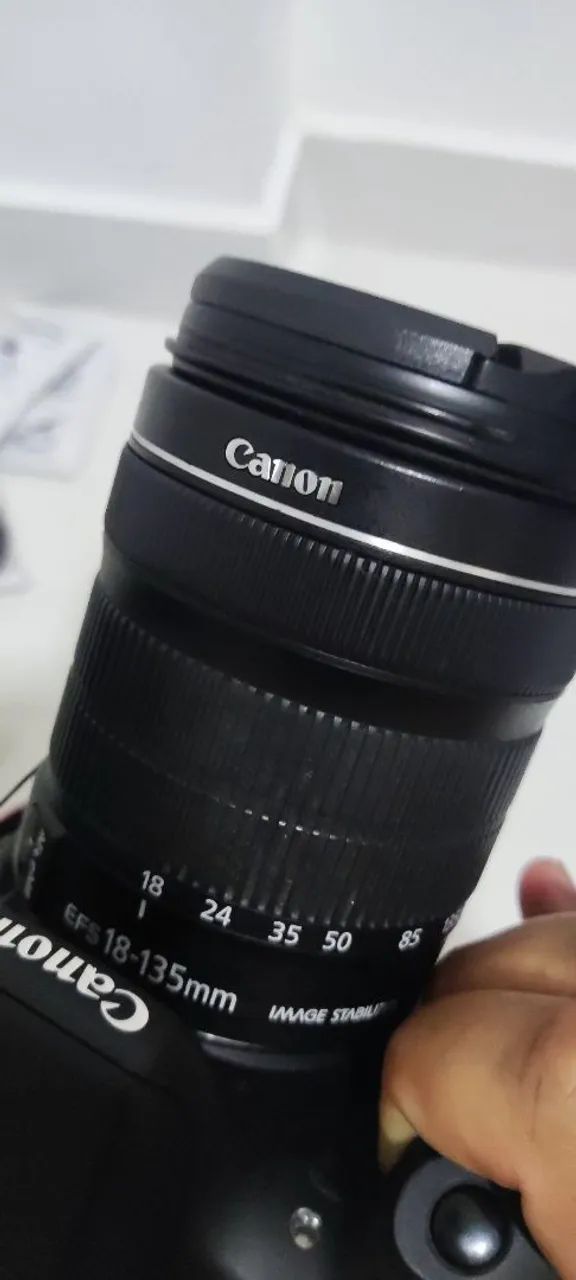 Troco Canon 750D por Iphone 14 Pro Max (lente 18-135mm) - Foto 5