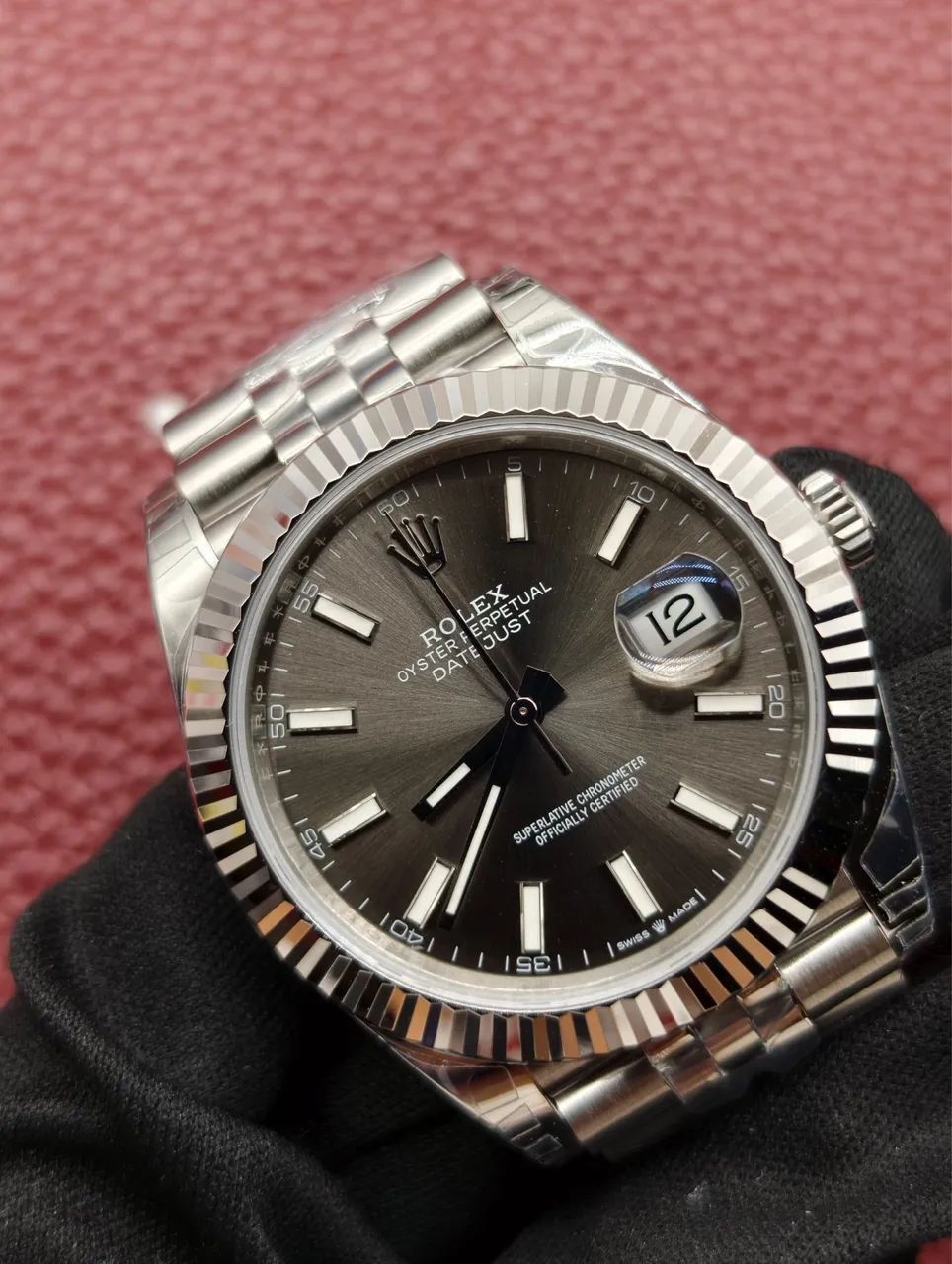 Rolex Datejust 41mm Grey Dial - Foto 2
