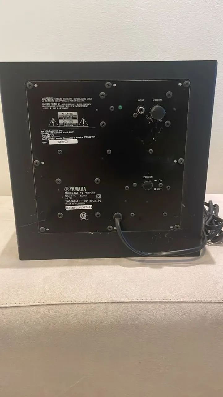 Kit Subwoofer, Caixa de som e condicionador  - Foto 3