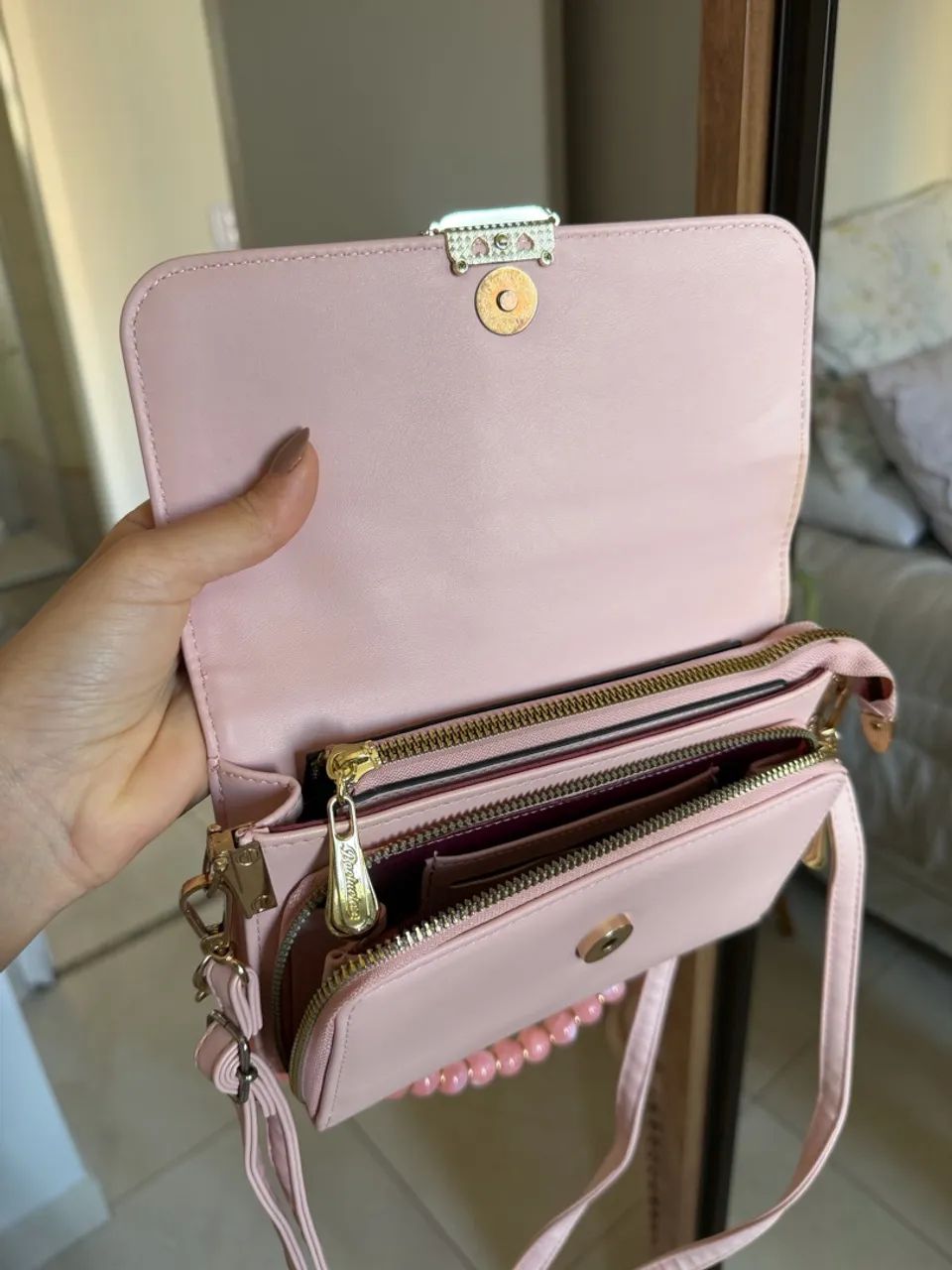 Bolsa rosa  - Foto 4