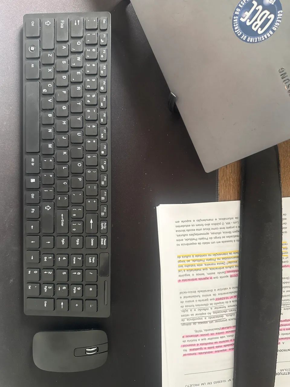 Kit teclado e mouse