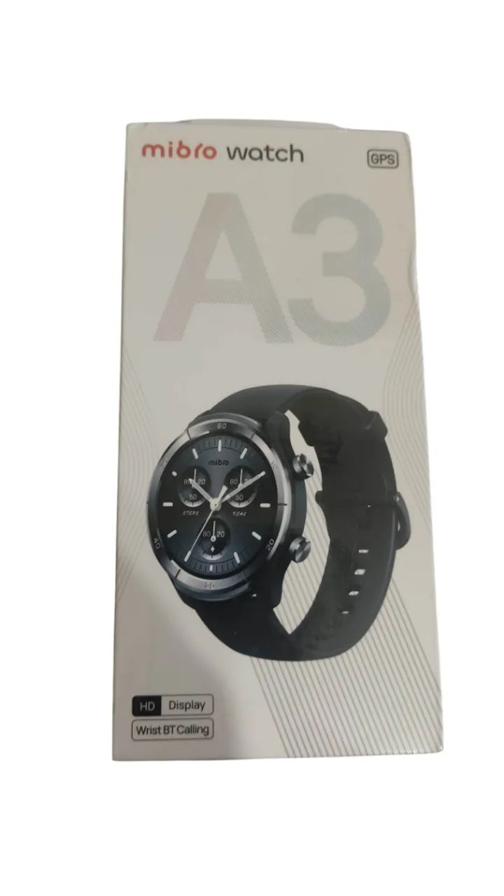 Smartwatch esportivo MIBRO A3 GPS BLUETOOTH.