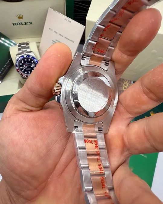 Relógio ROLEX GMT MASTER II ROOT BEER MISTO (AUTOMÁTICO) - Foto 3