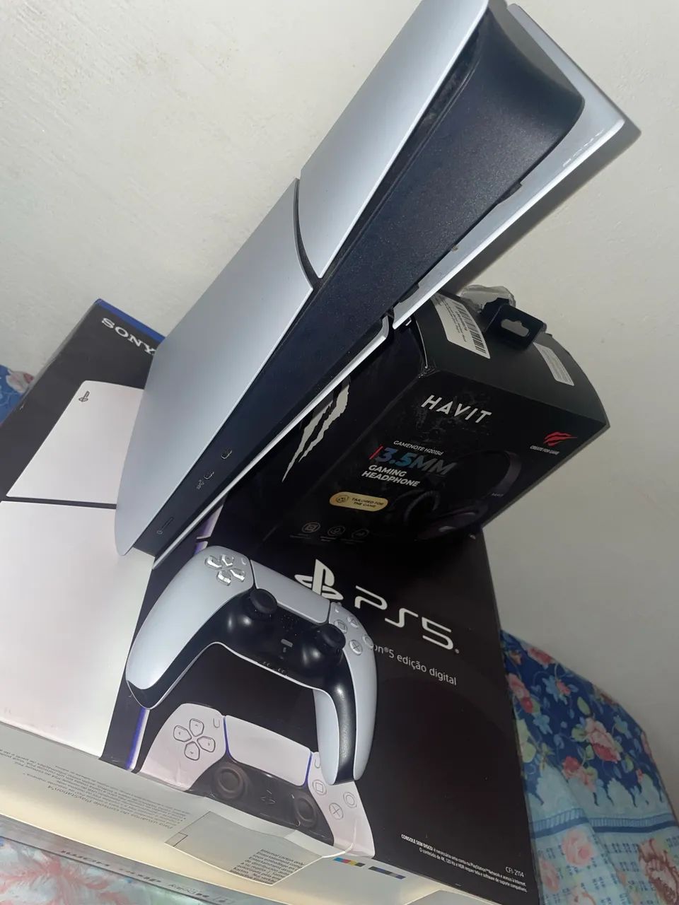 Vendo Ps5 com Headset  - Foto 2