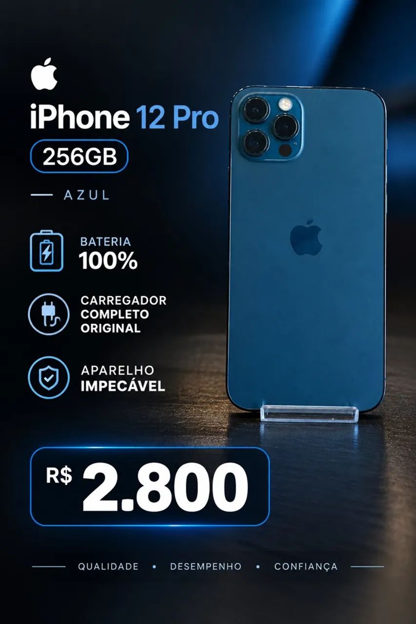iPhone 12 Pro 256gb - Celulares e Smartphones - Jardim Pirituba