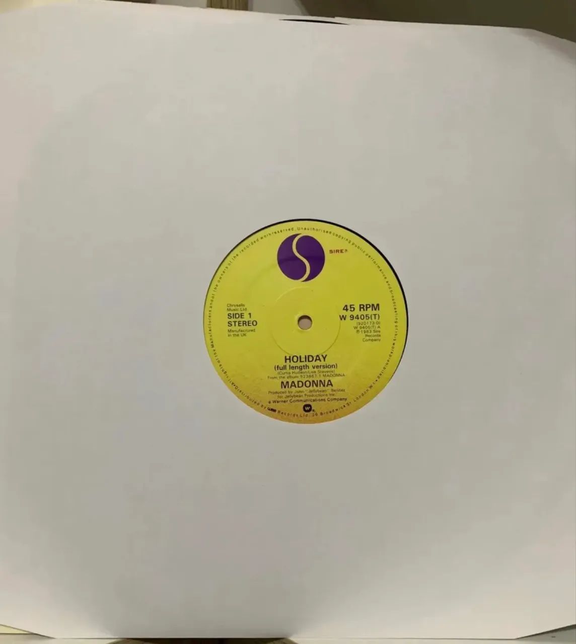 Madonna Holiday Lp Vinil Importado Em Excelente Estado - Foto 3