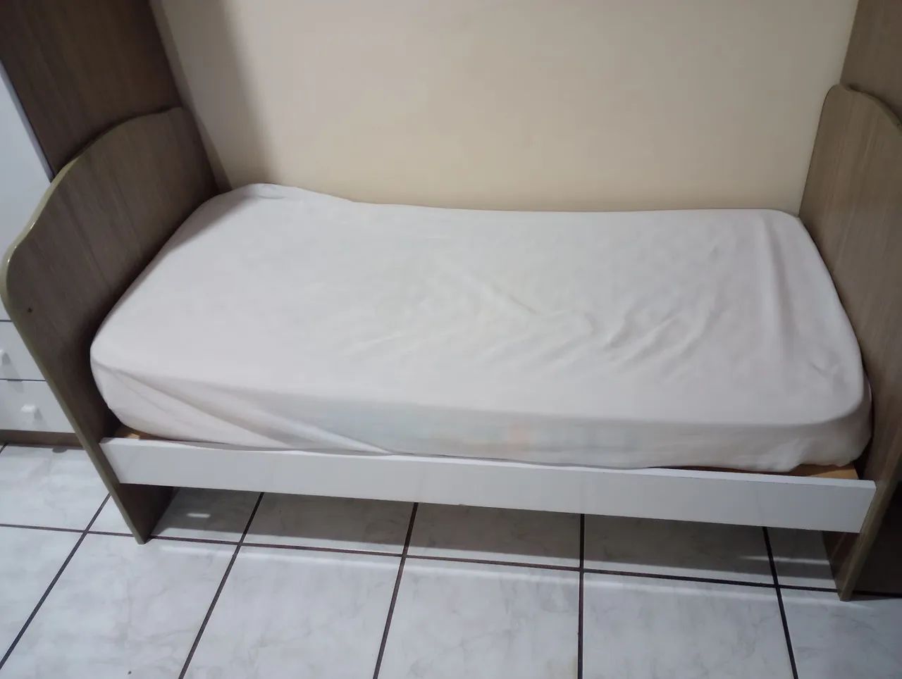 Cama infantil com colchão  - Foto 2