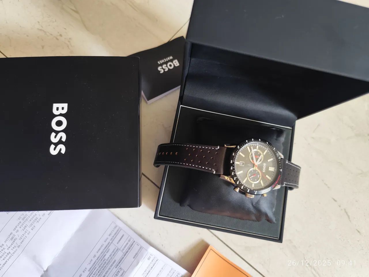 Relógio de luxo Hugo Boss. ORIGINAL com Caixa. Hoje disponível  - Foto 4