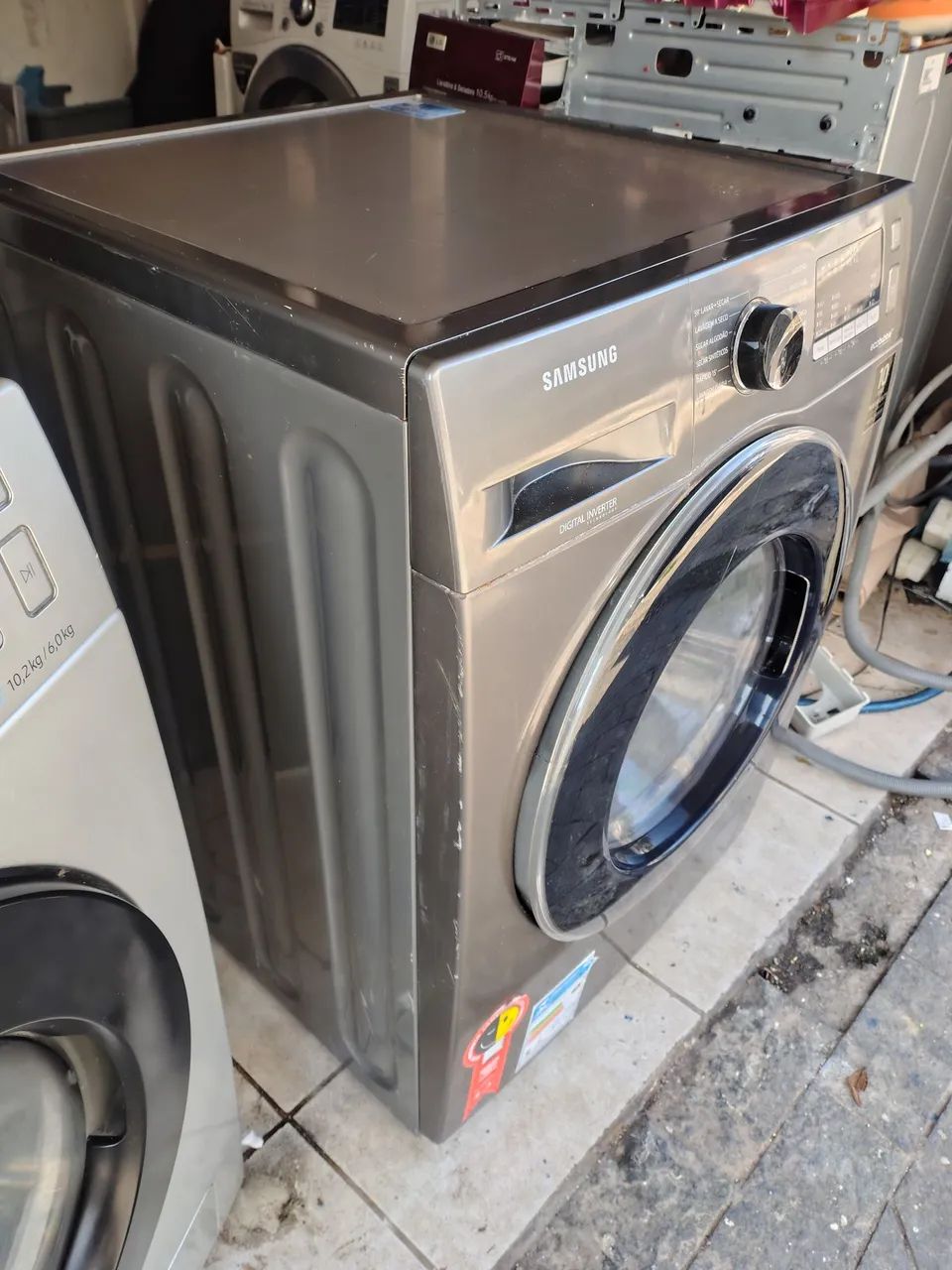 Lava e seca Samsung eco bubble 11kg - Foto 3