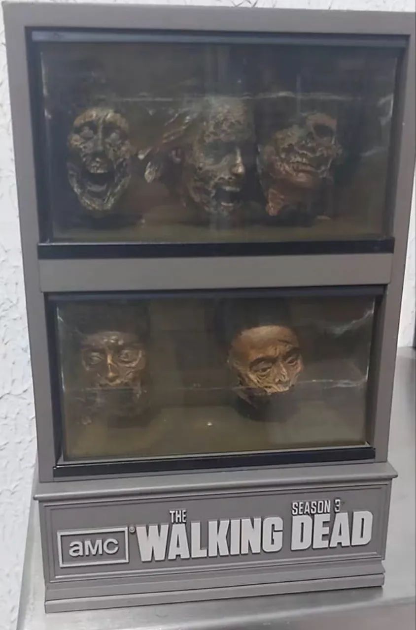 Blu-ray Gift Set The Walking Dead. 3ª Temporada. Edição Aquário