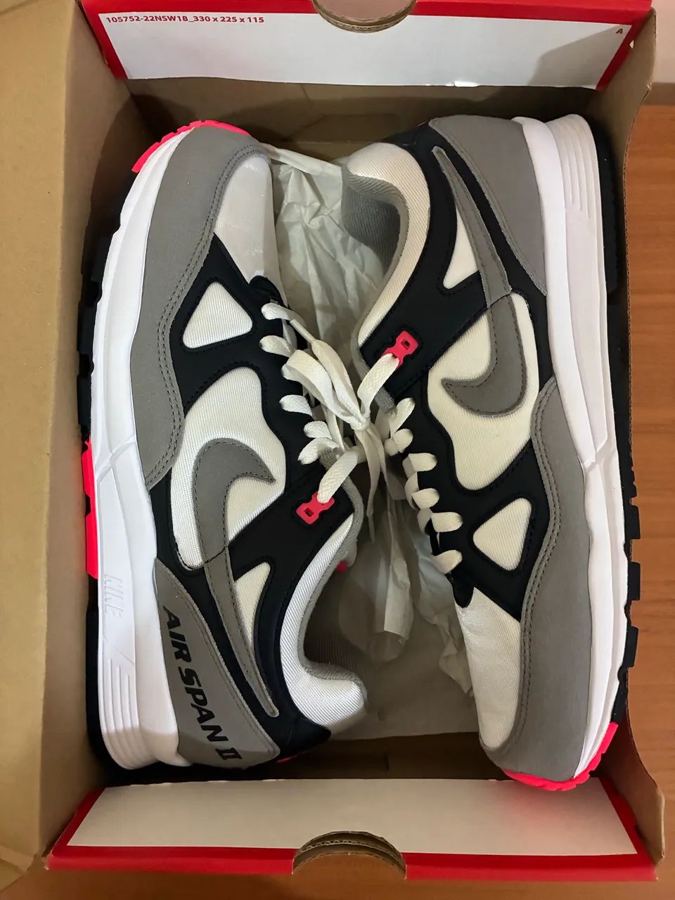 Tênis Nike Air Max Span 2 Infrared 43 Original - Foto 5
