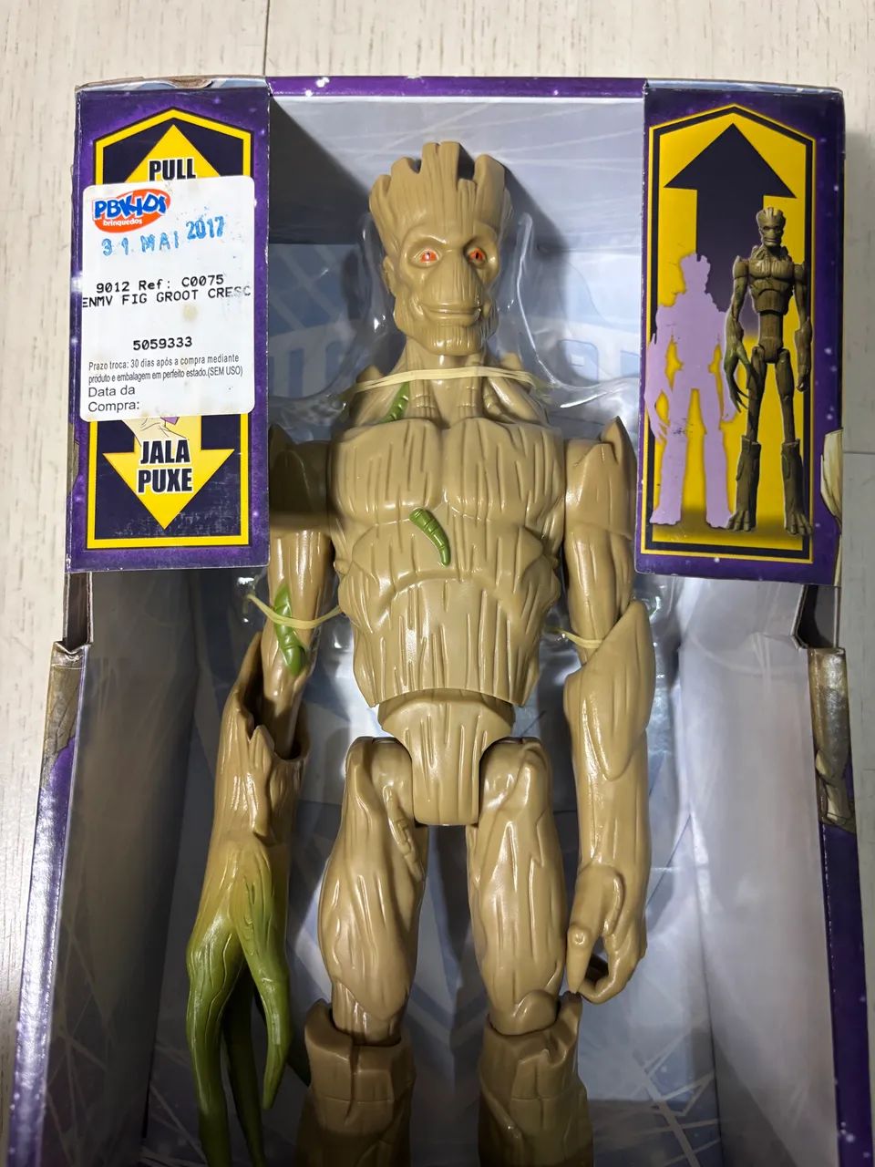 Boneco guardiões galáxia extensível grout crescendo  - Foto 4