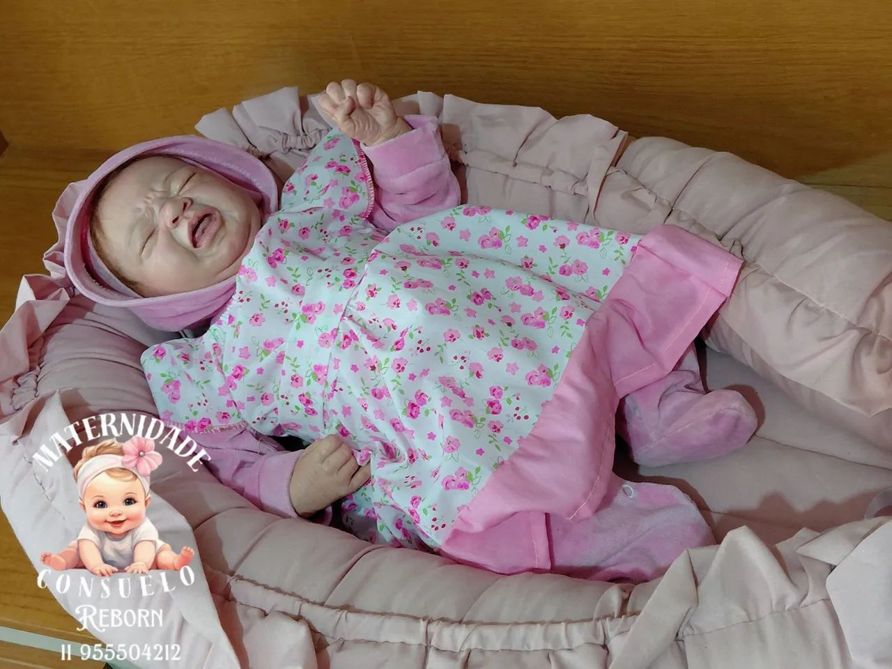 Bebê Reborn acompanha a caminha  - Foto 5
