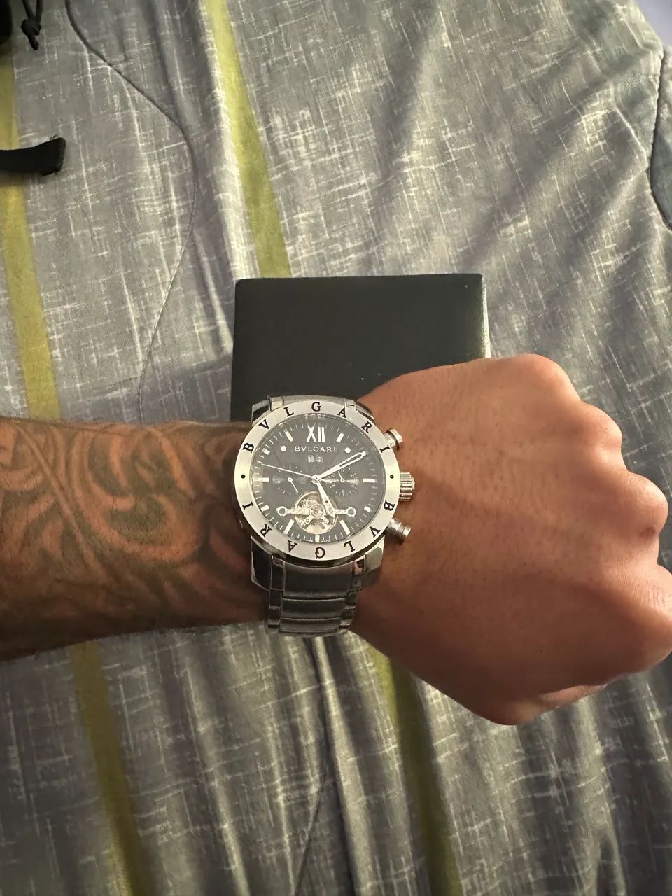 Relógio Bvlgari Turbilhon Iron Man - Foto 5