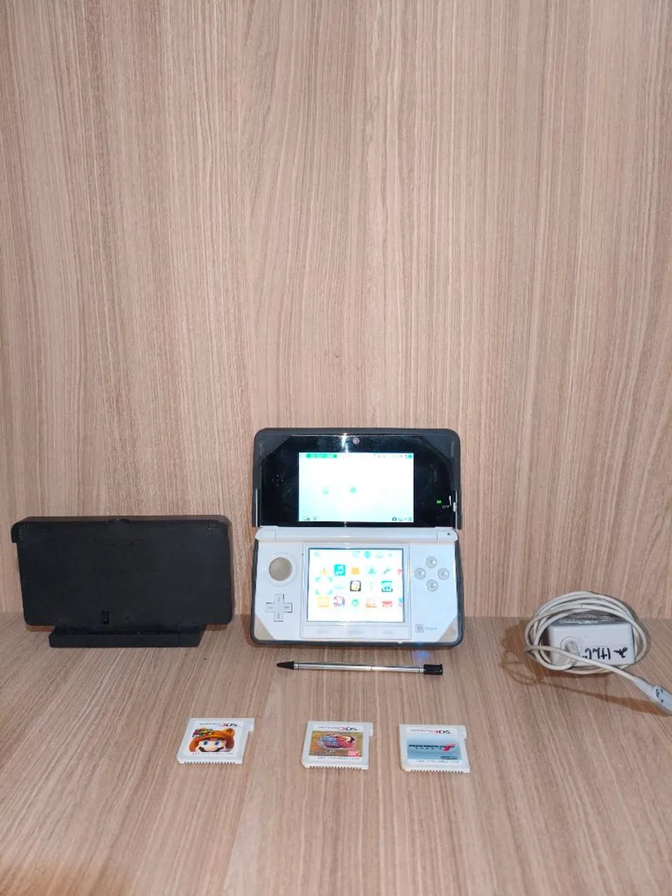 Nintendo 3DS Versão Japonês - Com 3 Jogos, Originais, Equipamento