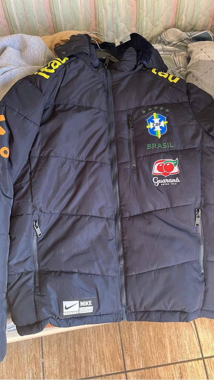 Jaqueta Seleção Brasileira Impermeável Nova | G e GG | Pronta Entrega - Foto 5
