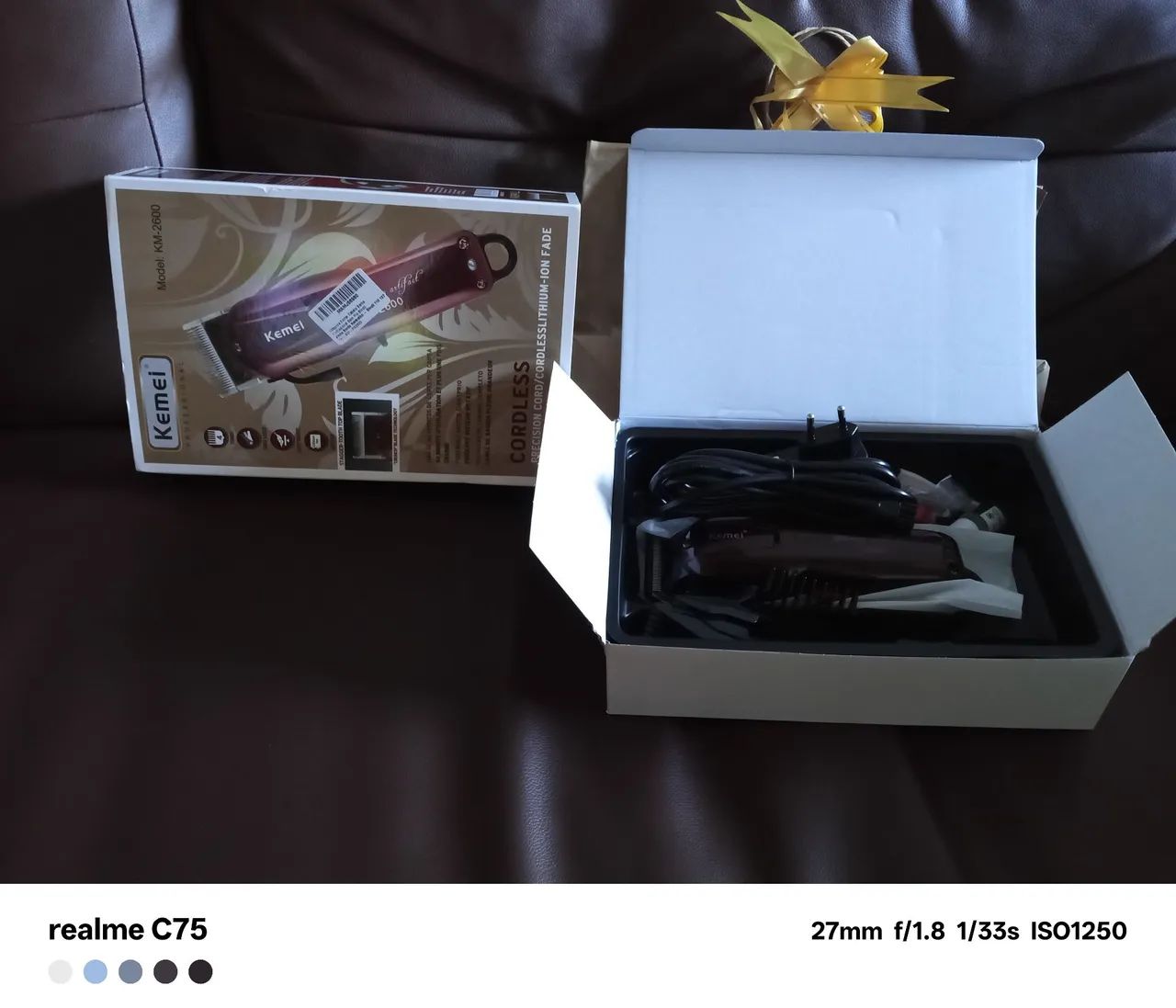máquina de cortar cabelo da kelme profissional original nova nunca usada zero - Foto 5