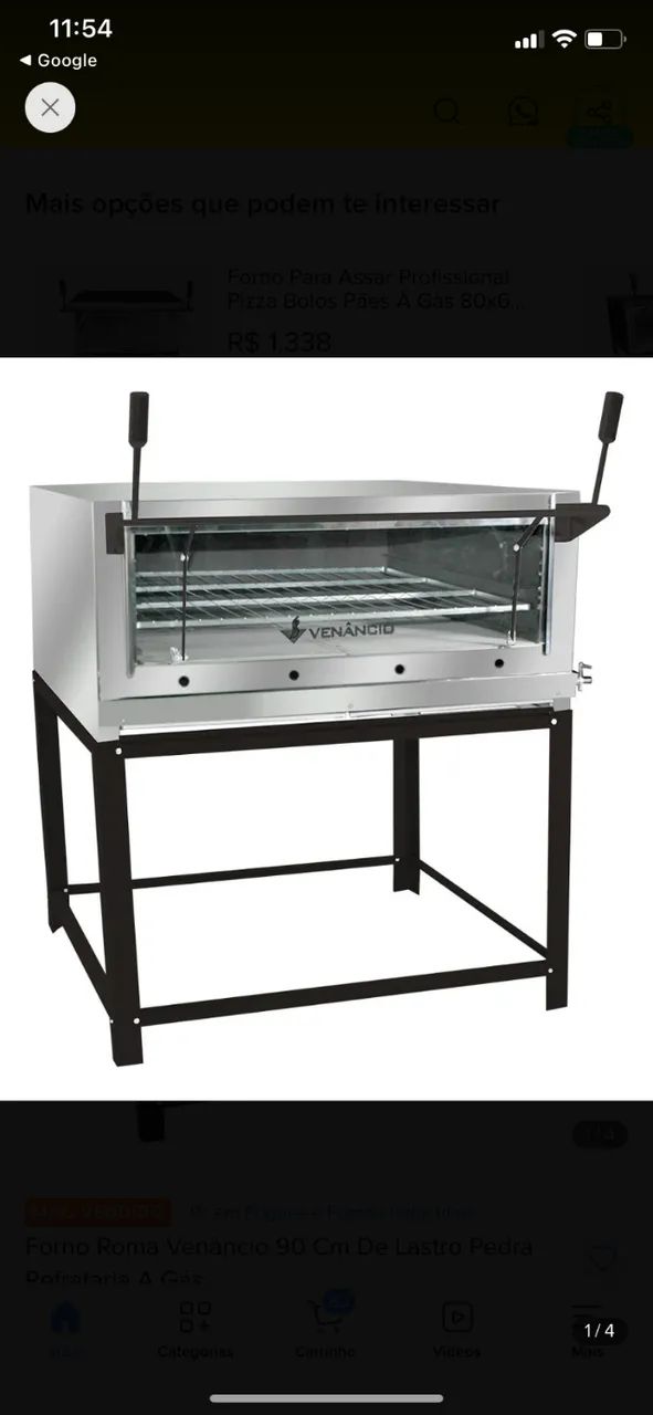 Forno de pizza industrial 