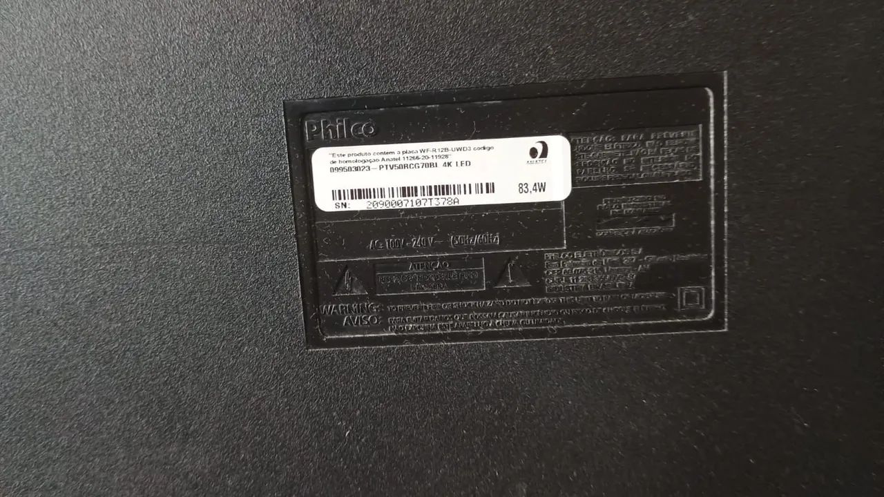 Televisão de 50 polegadas Philips  - Foto 4