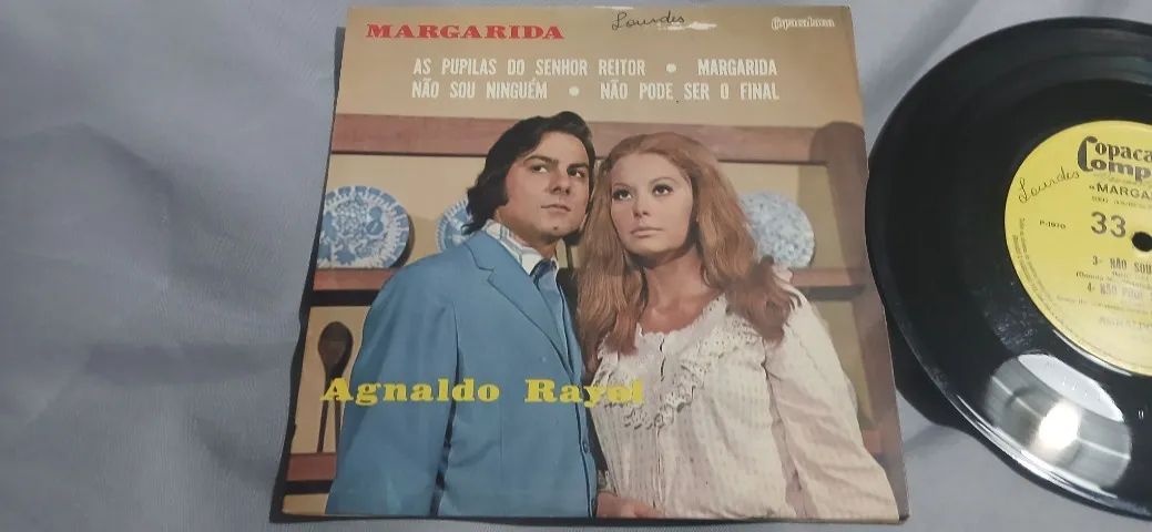 Compacto Agnaldo Rayol Margarida Copacabana 33 1/3 Rpm
