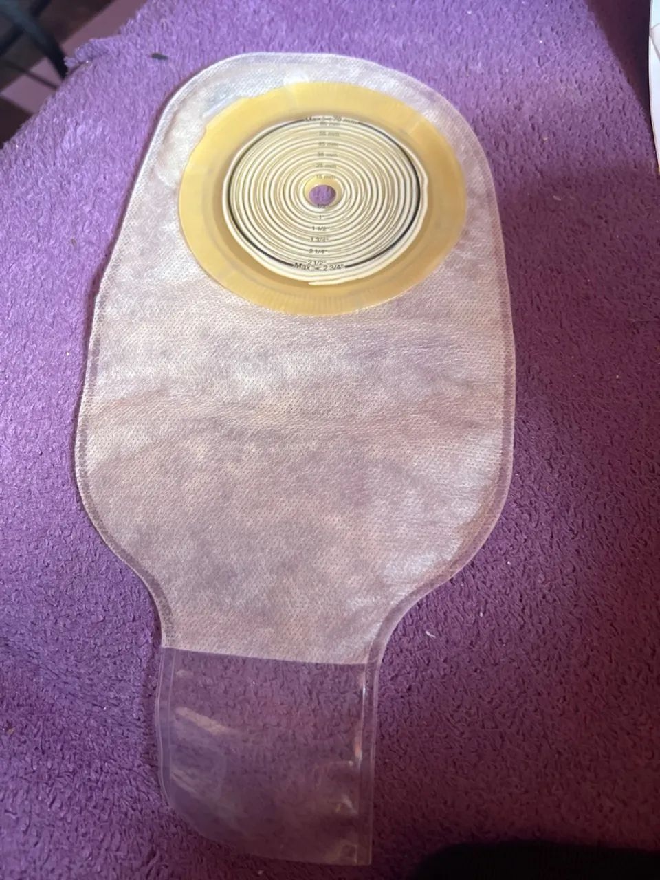 Bolsa de colostomia 