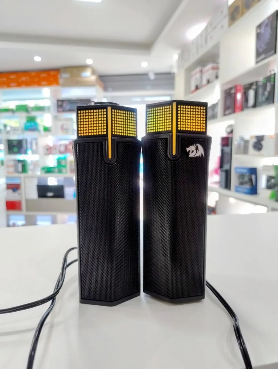 Caixa de Som Redragon Yorick RGB Bluetooth 5.3 2 Em 1 - Foto 4