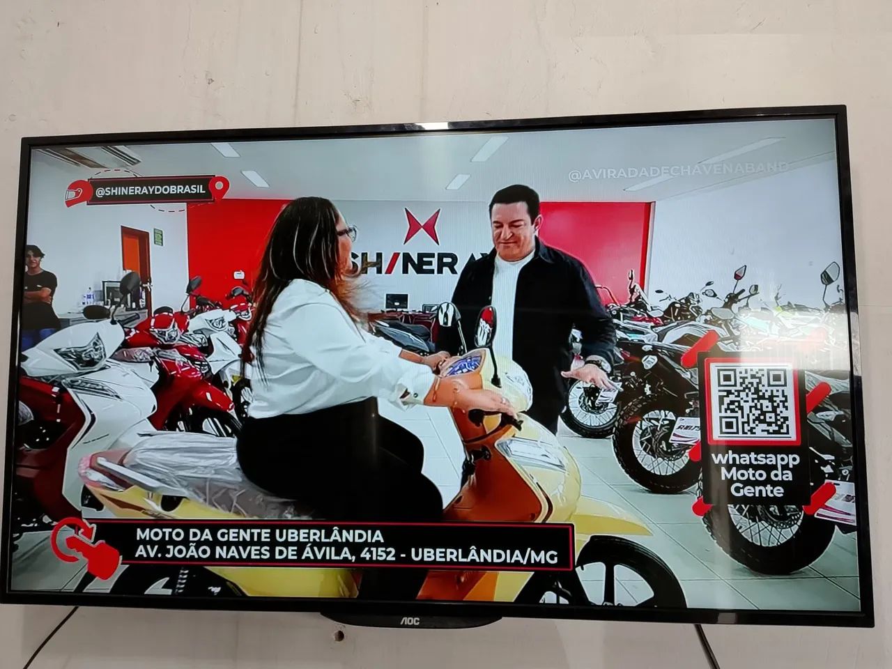 Tv 43" AOC, LED, FULL HD. NÃO É SMART  - Foto 2