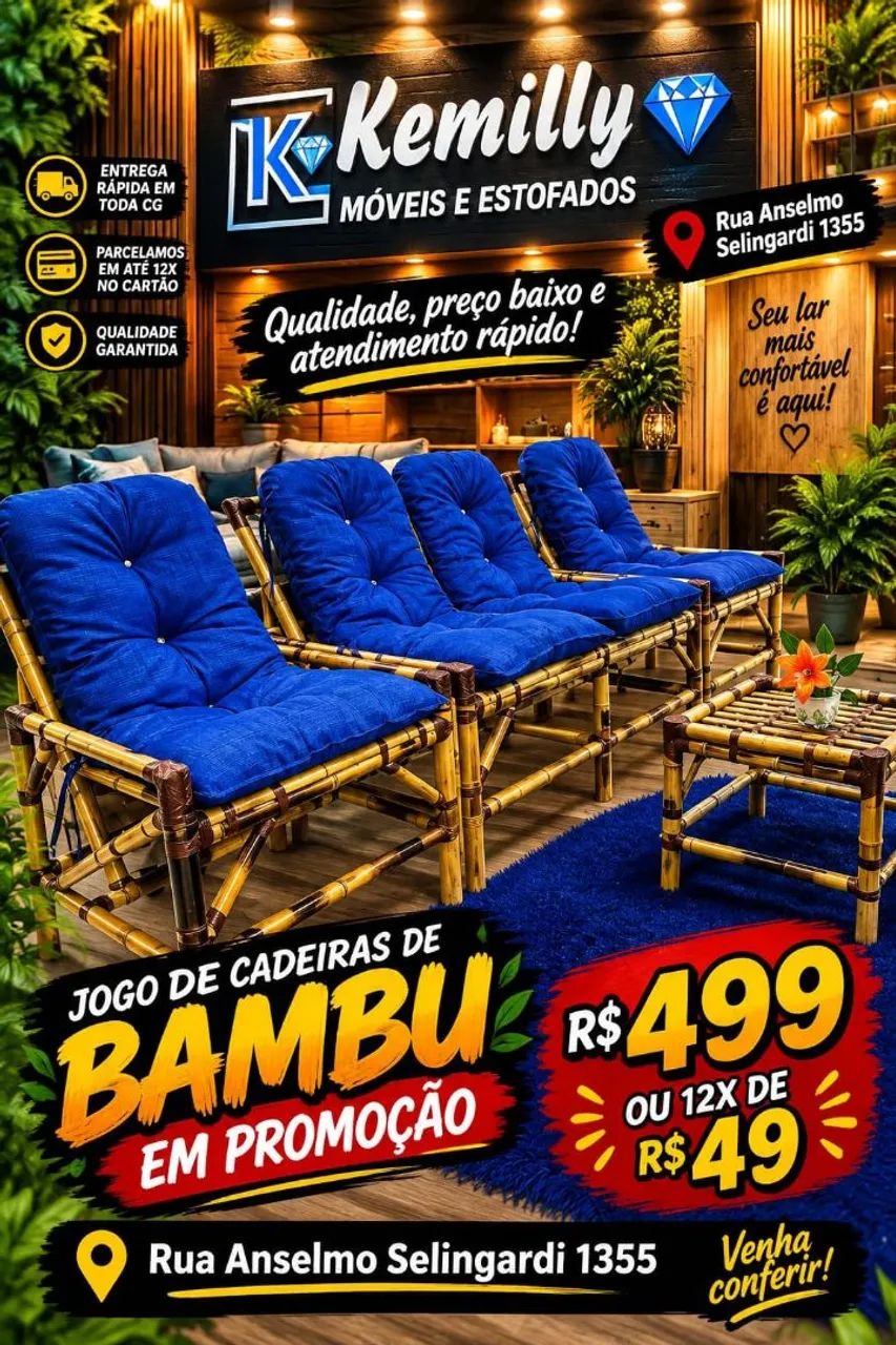 Jogos de bambu  - Foto 3