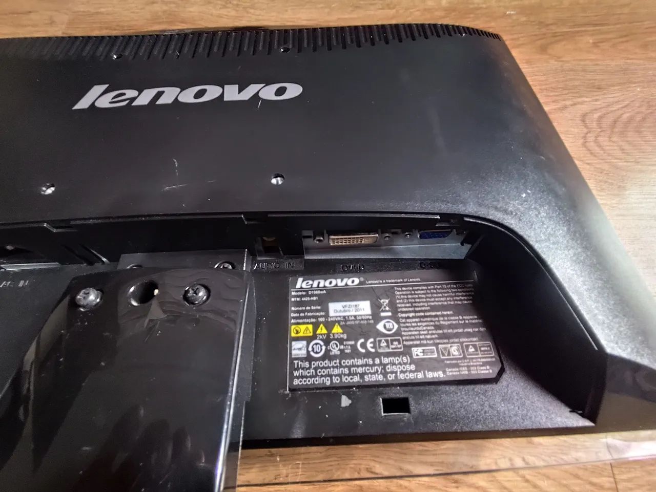 Monitor Lenovo D1960wA 19 polegadas  - Foto 3