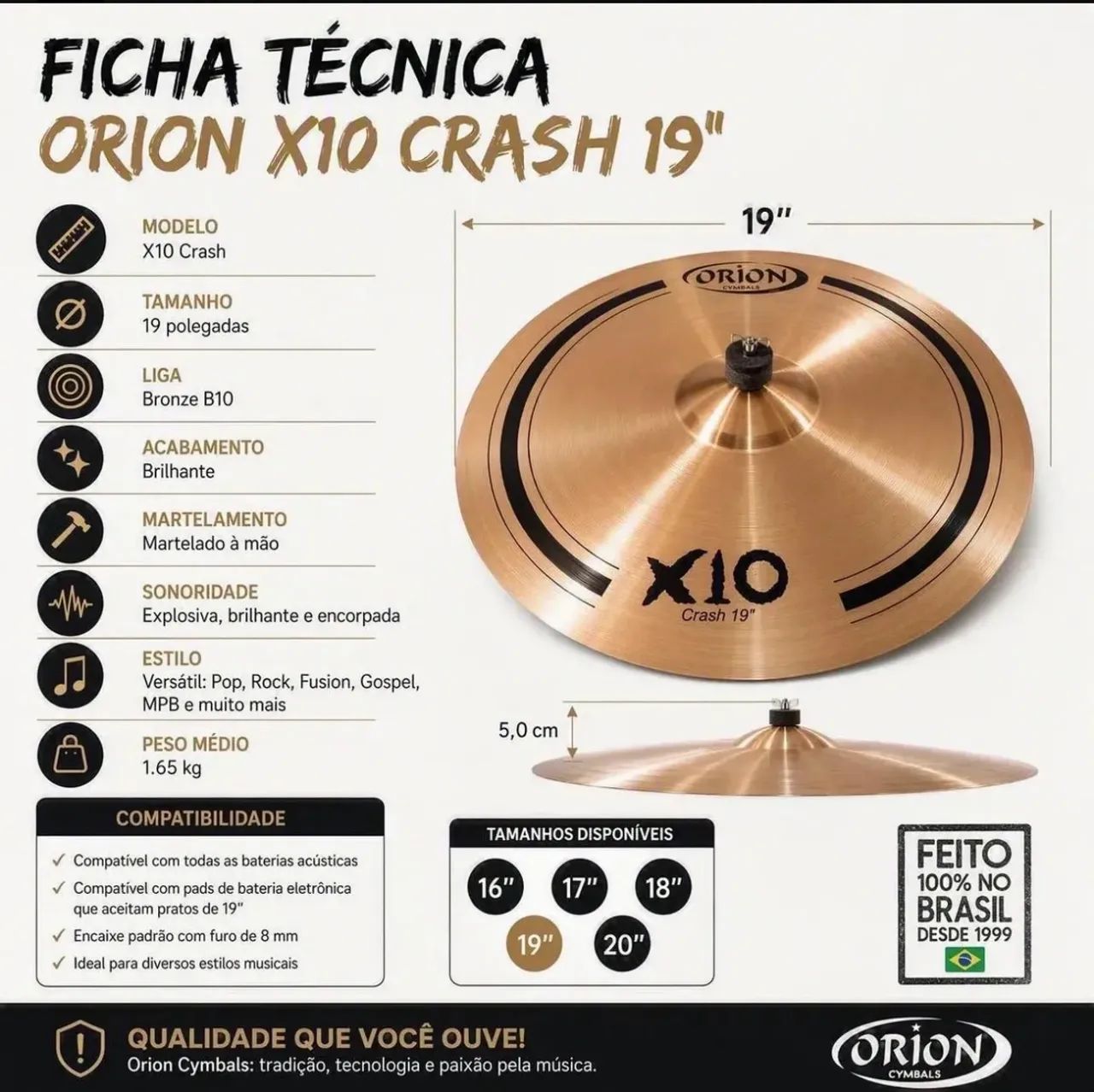 Crash Orion X10 19? NOVO!!! - Foto 2