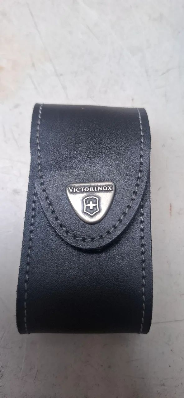 Canivete victorinox com bainha de couro - Foto 3