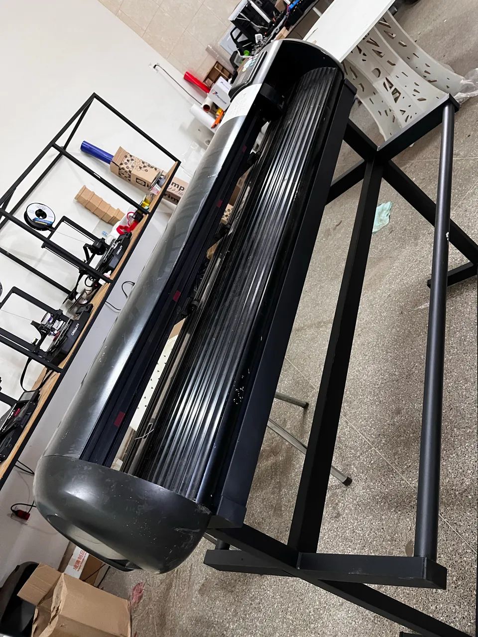 Plotter de recorte com mira laser