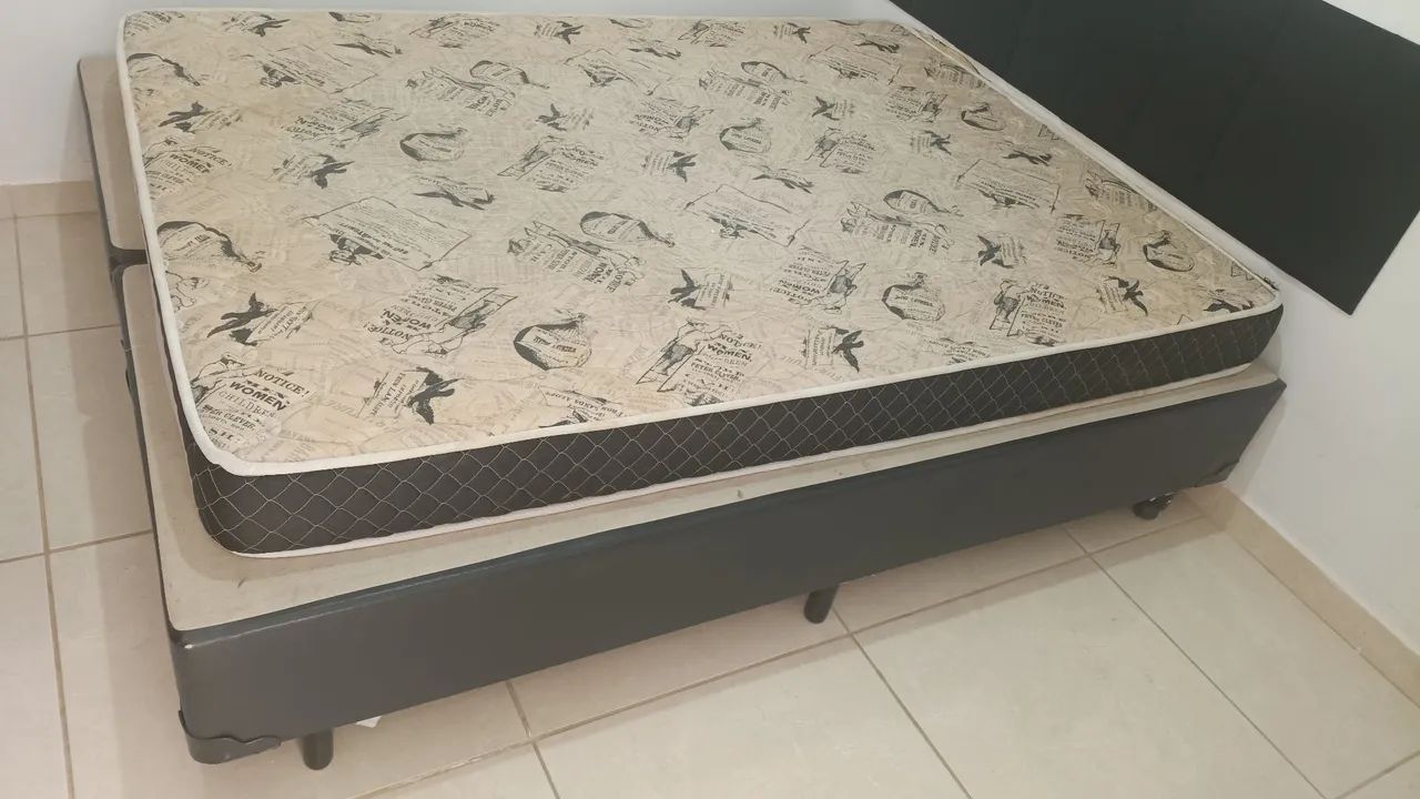 Cama box mais colchão D33 - Foto 3