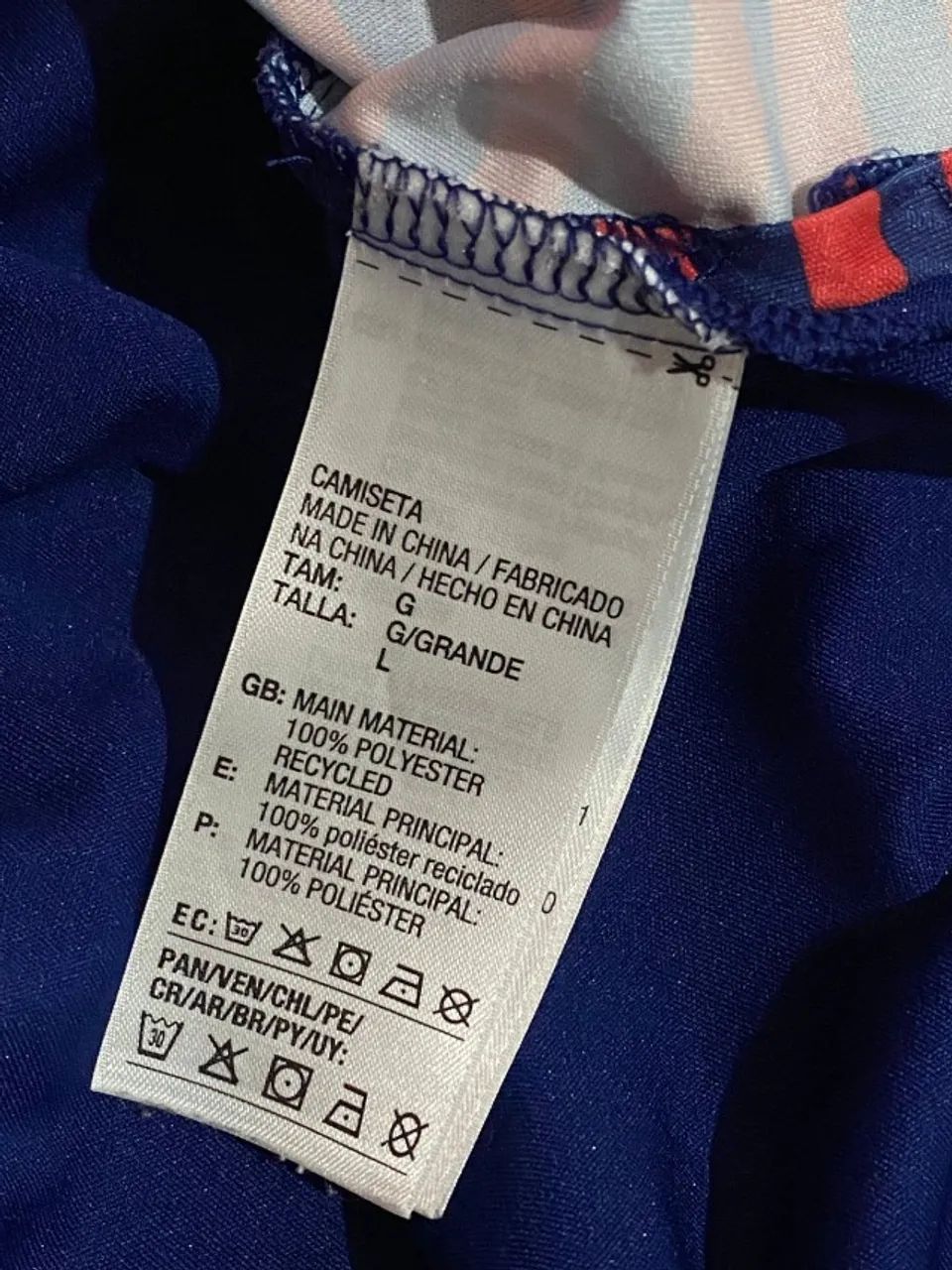 Camisa Original Japão 2018 Pre-Match Seleção Japonesa Adidas
