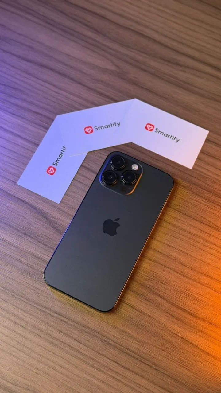 IPHONE 14 PRO MAX - PRETO - 256GB - *100% | CONFIRA A DESCRIÇÃO