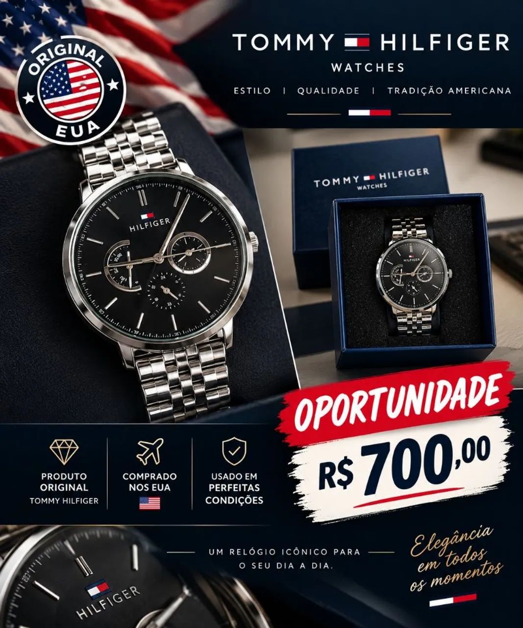 Relógio Tommy Hilfiger