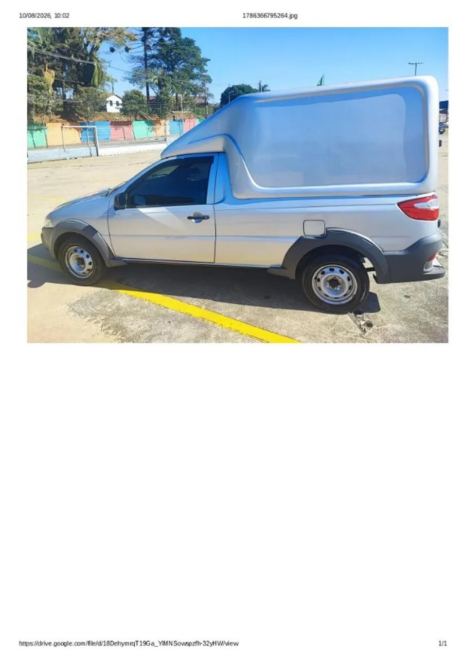Fiat Strada Working Hard 1.4 Fire Flex 8V CS 2020 - Foto 3