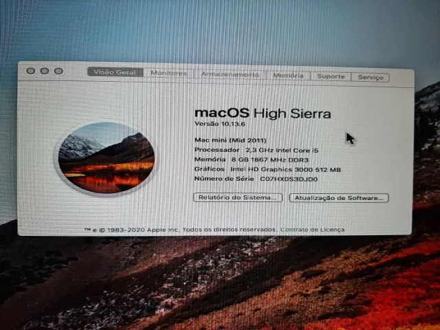 Mac Mini Mid 2011 com SSD funcionando excelente perfeito - Foto 5