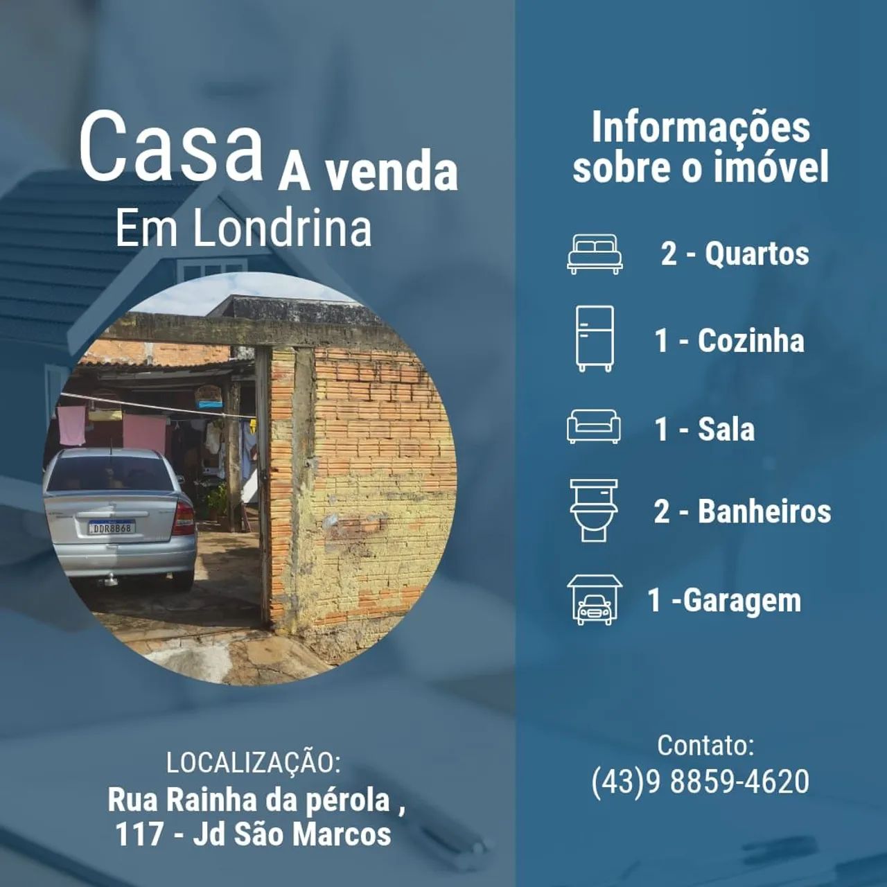 VENDE-SE CASA