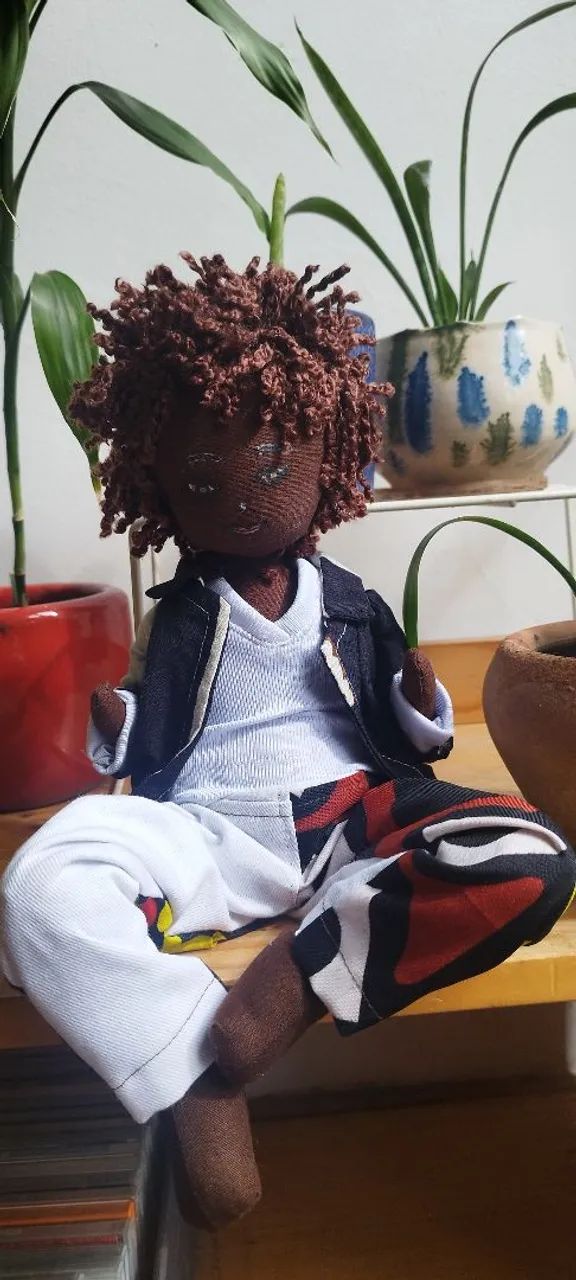 Boneco de pano rasrs - Foto 5