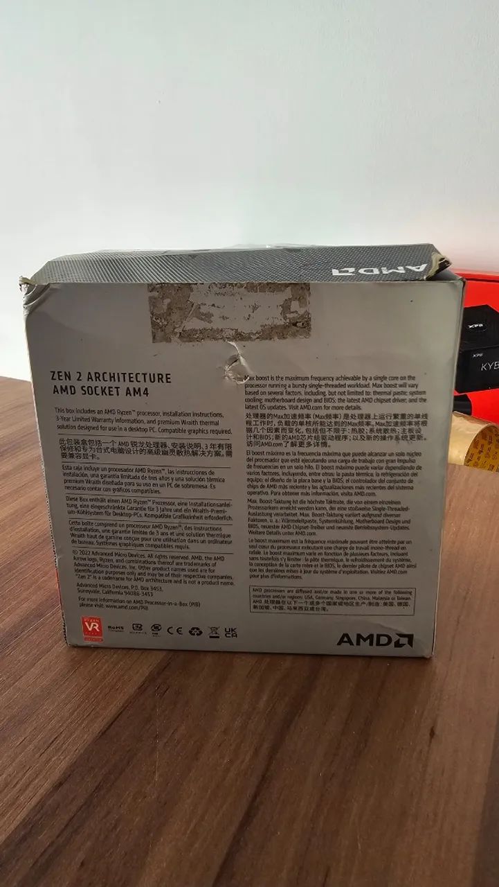 PROCESSADOR, R5 4500, COM COOLER SEM USO - SEM TROCA  - Foto 3